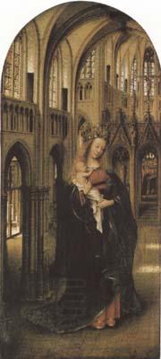 Jan Van Eyck Madonna in a Church (mk08) China oil painting art
